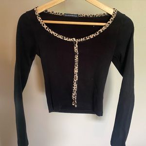 Brandy Melville black long sleeve